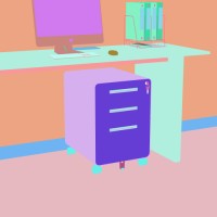 Movable Cabinet