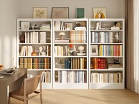 71 Inch Metal Bookcase, 5-Layer Bookshelf with Adjustable Shelves, Bookshelf and Bookcase, Heavy Duty Library Bookcase,